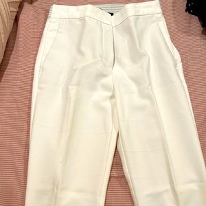 Ecru white dress pants